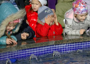 Сегодня в парке Горького открыли фонтан