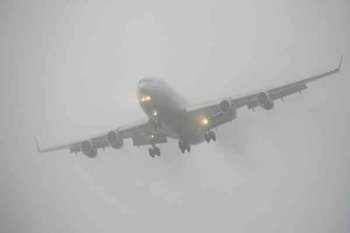 Одесский аэропорт из-за тумана отменил прием и отправку рейсов