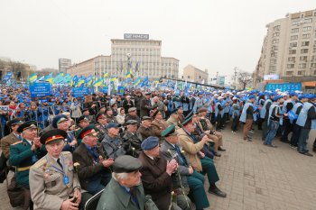 Одесситы приняли участие во Всеукраинском мемориальном марше, посвященном Дню освобождения Украины