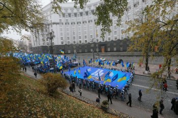 Одесситы приняли участие во Всеукраинском мемориальном марше, посвященном Дню освобождения Украины