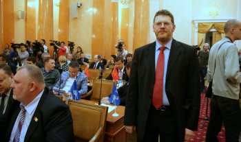 Сессия горсовета: Без мэра, но пришел Чекита!