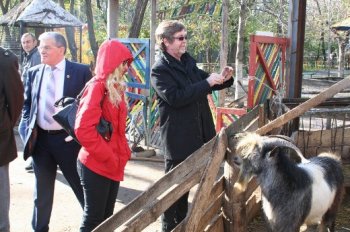 Одесский зоопарк посетили представители Вены 