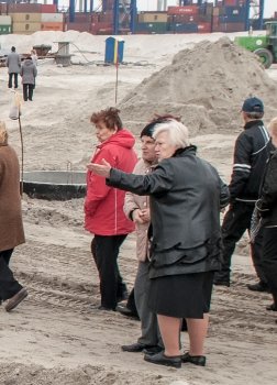 Ветераны Одесского порта посетили «Карантинный мол»