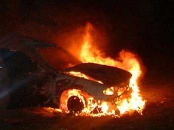 В Измаильском районе ликвидировано возгорание автомобиля и гаража