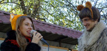 Маленькие одесситы провели сегодняшний день с Бабой Ягой