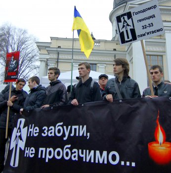 В Одессе зажгли «свечу памяти»