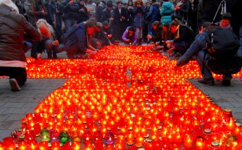 В Одессе зажгли «свечу памяти»