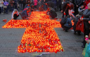 В Одессе зажгли «свечу памяти»