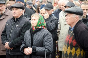 Митинг в Одессе то чуть растет, то хорошо сдувается…