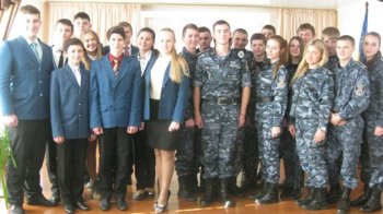Ученики-кадеты Одесского юридического лицея гостили у своих сверстников из Николаева (фото)