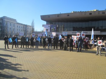 В Одессе прошел антифашистский митинг