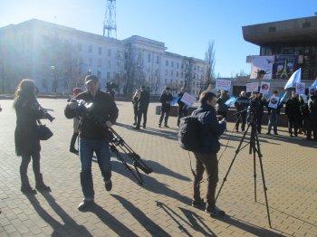 В Одессе прошел антифашистский митинг