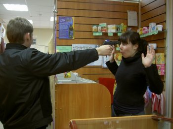 Ограбление магазина в Одессе
