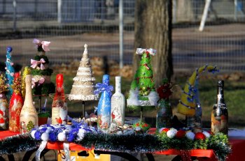 В парке Горького народные гуляния