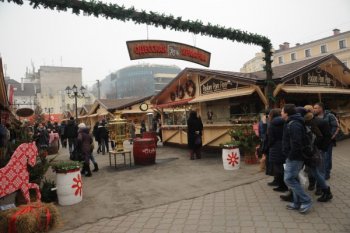 Одесса под Новый год раздерибасилась