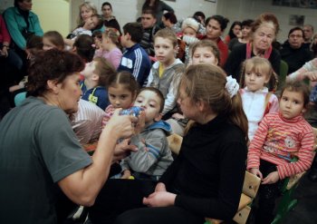 В «Доме с ангелом» побывали артисты оперетты (фото)