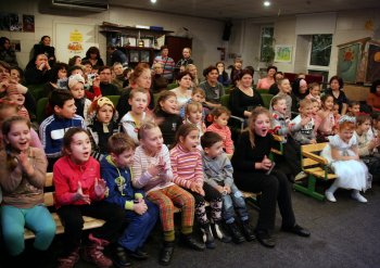В «Доме с ангелом» побывали артисты оперетты (фото)
