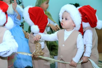 Новогодний праздник в Доме ребенка №1