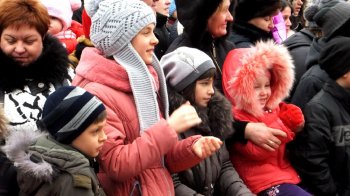 Суворовцы встречают Новый-2014 год всем районом
