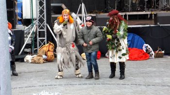 Суворовцы встречают Новый-2014 год всем районом