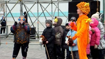 Суворовцы встречают Новый-2014 год всем районом