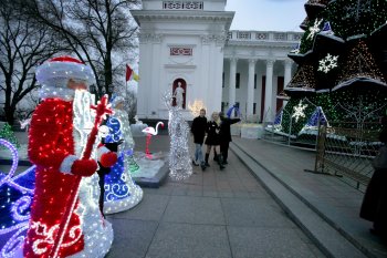 Одесса: Новый год вступил в свои права