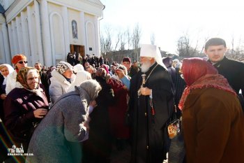 Сегодня митрополит Агафангел побывал в Ильичевске