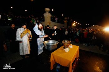 Крещенская ночь в Одессе (фото)