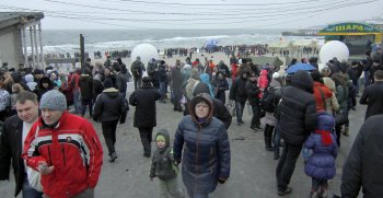 Как одесситы провели день Крещения Господня (фото)