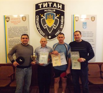 Одесские милиционеры охраны провели турнир по настольному теннису (фото)