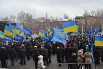 Одесситы начали бессрочный митинг за сохранение гражданского мира