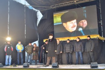Митинг под стенами Одесской облгосадминистрации