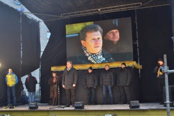 Митинг под стенами Одесской облгосадминистрации