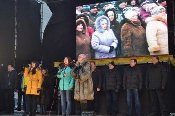 Митинг под стенами Одесской облгосадминистрации