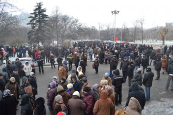 Митинг под стенами Одесской облгосадминистрации