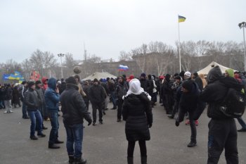 Митинг под стенами Одесской облгосадминистрации