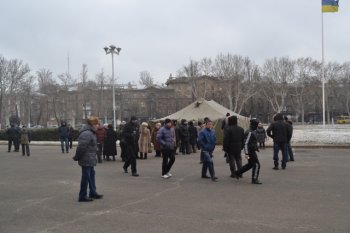 Митинг под стенами Одесской облгосадминистрации