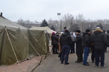 Митинг под стенами Одесской облгосадминистрации