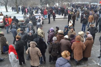 Митинг под стенами Одесской облгосадминистрации