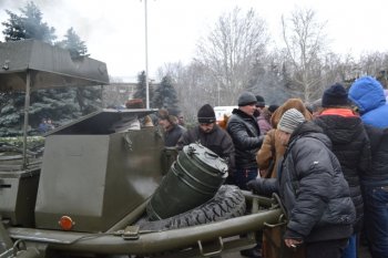 Митинг под стенами Одесской облгосадминистрации