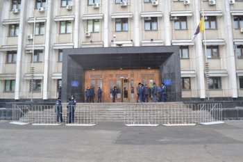 Митинг под стенами Одесской облгосадминистрации