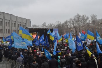 Митинг под стенами Одесской облгосадминистрации