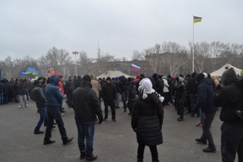 Митинг под стенами Одесской облгосадминистрации