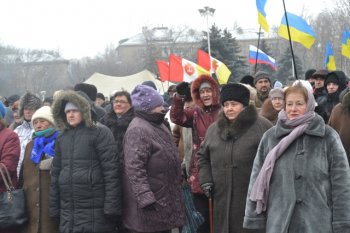 Митинг под стенами Одесской облгосадминистрации