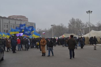 Митинг под стенами Одесской облгосадминистрации