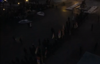 На Думской площади Одессы собираются защитники города
