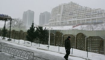 Сегодня в Аркадии минус 14!