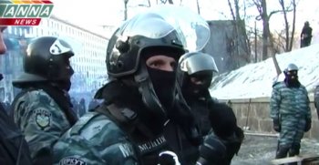 На передовой в Киеве пока затишье... (видео)