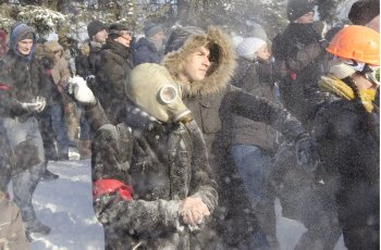 Снежная битва: фотоотчет