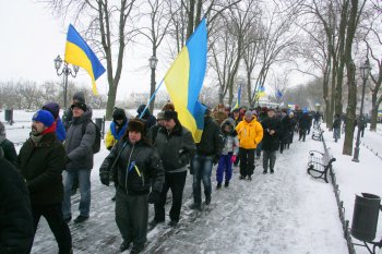 В Евросоюз под знаменем ОУН-УПА